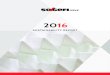 Table of contents - SOGEFI Group · 6.4 Water consumption 97 6.5 Water discharge 98 ... Sustainability Report 2016 Letter to Stakeholders Dear Stakeholders, In 2016, Sogefi made progress