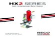 HX2 SERIES - RECO USA Heaters · RECO-USA.com The Water Heater and Pressure Vessel Experts RECO USA For over a century the RECO USA name has meant quality. Today we are recognized