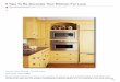 5 Tips To Re-Decorate Your Kitchen For Lessthefrenchprovincialfurniture.com/wp-content/...Tips-To-Re-Decorate-Y… · Have you decided on a color yet? It’s important to get informed