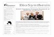 A Newsletter of the Department of Biological and …departments.bloomu.edu/biology/biosynthesis/Biosynthesis...New York College of Podiatric Medicine The New York College of Podiatric