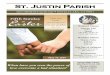 St. Justin Parish › 1402 › bulletins › ... · 2019-09-18 · St. Justin Parish When have you seen the power of love overcome a bad situation? Weekend Masses Saturday Vigil 5:00