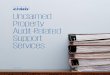 Unclaimed Property Audit-Related Support Services · Other unclaimed property services In addition to unclaimed property controversy services, KPMG’s National Unclaimed Property