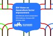 IDHVisionon AquacultureSector Improvement · 2019-09-20 · • Funded by Dutch, Swiss & Danish ODA ... project and $$ Training A Training B . Field Level Project Tool Joint strategy