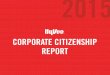 CORPORATE CITIZENSHIP REPORT…CORPORATE CITIZENSHIP REPORT 2015 10% recycled fiber ... report Hy-Vee’s private label canned tuna ranked5th in Greenpeace’s 2015 Tuna Shopping Guide