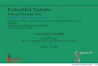Embedded Systems · A control system needs to check the plant status and provide speciﬁc commands when some conditions occur. It is important that such commands are executed in