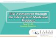 Risk Assessment through the Life Cycle of Medicinal Products · Example 1 : Thalidomide Thalidomide was first marketed 1950s prescribed as a sedative or hypnotic etc. Afterwards,