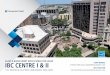 CLASS A RIVER FRONT OFFICE SPACE FOR LEASE IBC CENTRE I & II · 2019-05-14 · T noton odd n otnd o oc d o, Trntn no nt, nt o eprntton to t cotn o ccc to. T ntton o t ot ttd ct to