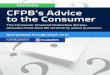 2016-03 CFPB Advice to the Consumer - …...2016/03/03  · CFPB Advice to the Consumer Page | 2 © insideARM LLC Updated March 2016 Table of Contents 2016 Updates: CFPB’s Advice