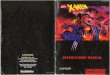 X-Men: Mutant Apocalypse - Nintendo SNES - Manual ... · Thank you for selecting X-MEN: MUTANT APOCALYPSE for your Super Nintendo Entertainment System. CAPCOM is very proud to bring