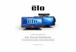 Elo Touch Solutionsmedia.elotouch.com › pdfs › manuals › BSeries › SW602032.pdf · User Guide – B-Series Rev-B AiO Touchcomputer SW602032 Rev C, Page 5 of 47 Introduction