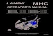 OPERATOR’S MANUALetscompany.com/pdf/LANDA/Hot/MHC Manual.pdf · 9.800-950.0 OPERATOR’S MANUAL MHC For technical assistance or the dealer nearest you, consult our web page at L