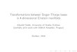 Transformations between Singer-Thorpe bases in 4-dimensional …tesla.pmf.ni.ac.rs/.../prezentacije/Dusek-Zdenek.pdf · 2017-05-19 · Singer, I.M. and Thorpe, J.A.: The curvature