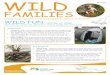 WILD FUN - Victorian National Parks Association · forest e.g. tall trees and small trees, animal homes, wildlife, lowers, fungi. 6. Stick and leaf critters – Collect some sticks