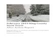February 2019 King County Snow Event · A major snow storm hit the Puget Sound region on February 8. th, with a second wave of snowfall on February 11. th – 12. th. Sea-Tac airport