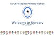 Welcome to Nurseryst-christopher.coventry.sch.uk/wp-content/uploads/2017/...• Understanding the World • Expressive Arts and Design ! Prime areas • Personal, Social & Emotional
