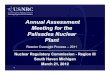 Annual Assessment Meeting for the Palisades Nuclear Plant · Annual Assessment Meeting for the Palisades Nuclear 1 Nuclear Regulatory Commission - Region III South Haven Michigan