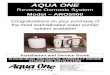AQUA SAFE Reverse Osmosis Systems ... Fittings and Tubing Hose quick connect fittings are used throughout