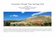 Crossroads Through Time Heritage Park · CROSSROADS THROUGH TIME HERITAGE PARK Crossroads Through Time Heritage Park has two major sections: a Geology Time Trail, and a People and