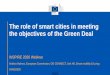 The role of smart cities in meeting the objectives of the ......• Only 26% of EU cities and 40% of large cities (those of over 150 000 inhabitants) have adaption plans for the future