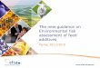 The new guidance on Environmental risk assessment of feed ... › sites › default › files... · 6 public organisations, (Spanish Medicines Agency (AEMPS), ISS, Institute of Marine