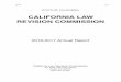 CALIFORNIA LAW REVISION COMMISSIONGame Code, revision of the California Public Records Act, liability 1 of nonprobate transfers for creditor claims and family protections, 2 discovery