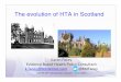 Evolution of HTA in Scotland [Read-Only] · If NDC propose “not recommended”, manufacturer can invoke PACE meeting Discuss value not captured in QALY (severity of condition, unmet