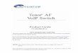 Tenor AF VoIP Switch - VoIPon Solutions · The Tenor AF is a VoIP (Voice over Internet Protocol) H.323/SIP switch that digitizes voice, fax, and modem data, and transmits it over