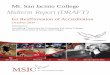 Mt. San Jacinto College Midterm Report (DRAFT)... · Evaluation Team Report. As a result, the Midterm Report summarizes the college’s ongoing efforts, ... In October 2014, the Board