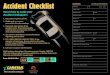 Accident Checklist - Carstar â€؛ accident_  accident checklist accident notes keep these