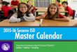 Socorro ISD Board of Trustees Master Calendar€¦ · PEIMS Attendance Accounting Meeting Attendance/special program guidelines to include program changes will be presented by program