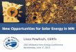 New Opportunities for Solar Energy in MN - Morris, MN › sites › wcroc.cfans.umn.edu › files › lis… · CERTs Director University of Minnesota Regional Sustainable Development