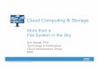 Cloud Computing & Storage · 2012-01-08 · • Development – new applications – explicitly scale-out (e.g. MapReduce, Hadoop) – built on higher-level frameworks (e.g. Ruby/Rails,