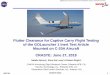 Flutter Clearance for Captive Carry Flight Testing of the ... › archive › nasa › casi.ntrs.nasa.gov › 20180004441.pdfMay 2, 2001 CRASTE 2018 6 • C-20 + ITA GVT conducted