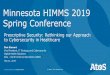 Minnesota HIMMS 2019 Spring Conferencemn.himsschapter.org/sites/himsschapter/files... · 4. Insider, accidental or intentional data loss 5. Attacks against connected medical devices