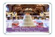 Wedding Pricing 2021 / 2022 The Great Fosters Estate · 2020-05-28 · Your wedding breakfast will be a decadent affair, with 6 courses all with accompanying wines, with champagne