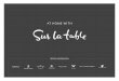 AT HOME WITH - Sur La Table · 2019-09-12 · Scanpan Pro S5 Nonstick 10-Piece Cookware Set: 8" & 10¼" Skillets, 1¼-qt. & 3¼-qt. Saucepans, 2¾-qt. Sauté Pan Sur La Table Stainless