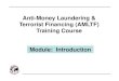 Anti-Money Laundering & Terrorist Financing Training Coursecommunications2.torontomls.net/fintrac/sessions/pdf/CREA... · 2010-07-16 · About this Anti-Money Laundering & Terrorist