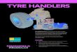 TYRE HANDLERS - Hyster · 2016-12-06 · TYRE HANDLERS ii` * Rating is subject to OEM truck rating Rating may be subject to Hyster counterweight option **Hydraulic fall back is available