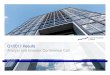 Q1/2017 Results Analyst and Investor Conference Call...Analyst and Investor Conference Call Highlights Q1/2017 Results Presentation Q1/2017 Results 27 April 2017 Deutsche Börse Group