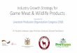 Industry Growth Strategies€¦ · Resume export of game meat •Theory •Introduction to Wildlife Sector in Namibia •Overview on the microbiological changes affecting the meat