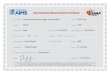 International Measurement CertificateInternational Measurement Certificate · Certificate No.: Expiry: International Measurement Administrator: Signed: Registered on: This Certificate