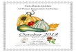 Van Duyn Center...Van Duyn Center All House Recreation Calendar October 2018 Birthstone – Opal Flower – Calendula Special Days: October 8 – Columbus Day October 31 - Halloween