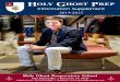 HOLY GHOST PREP...HOLY GHOST PREP Information Supplement 2014-2015 Holy Ghost Preparatory School 2429 Bristol Pike • Bensalem, PA 19020 Admissions: 215-639-0811 • Website: