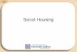 Social Housing - msdsb.net · Social Housing Renovation & Retrofit Program (SHRRP) This program is a capital grant program that funds the repair and regeneration of eligible social