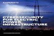 CYBERSECURITY FOR ELECTRIC POWER INFRASTRUCTURE · 4 Cybersecurity for Electric Power Infrastructure INTRODUCTION A modern electrical power system is a complex technical facility,