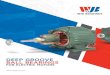 WJB - Brochure 4 pages - online version - WJB Group / WJB Bearings … · 2016-08-26 · In electric motor applications, bearings with lower noise level and vibration are preferred