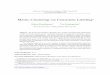 Metric Clustering via Consistent Labelingregev/toc/articles/v007a005/v007a... · 2018-06-07 · THEORY OF COMPUTING, Volume 7 (2011), pp. 49–74 Metric Clustering via Consistent