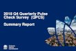2018 Q4 Quarterly Pulse Check Survey (QPCS) Summary Report · Other business indexes available: Q4 QPCS business results appear to be in-line with broader Australian Business sentiment,