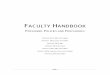 FACULTY HANDBOOK - nursing.umich.edu · requesting such a leave of absence, prior to tenure, must specifically request that time away not be included in the eight-year period for