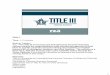 1 2 minutes Say, Title III Increasing and Strengthening Parental … · 2017-11-09 · Slide 3 Time: 2–3 minutes Note to Trainer: Say, “The Title III, Part A: Strengthening and